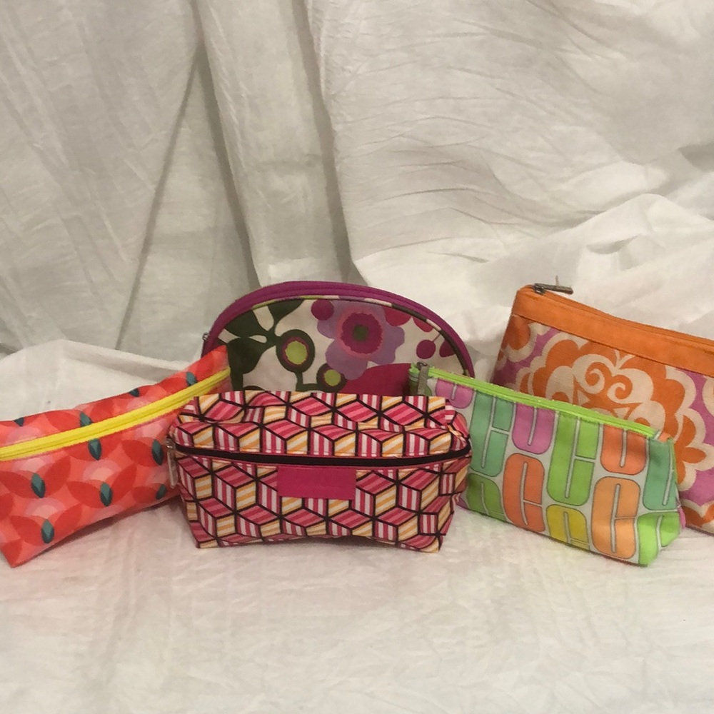 Clinique Cosmetic Bags Bundle of 5